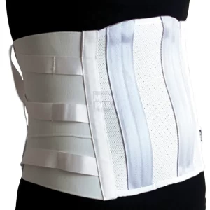 FAJA SACROLUMBAR REFORZADA ENTALLADA