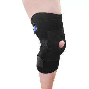 RODILLERA CON BISAGRAS LIBRES ABIERTA EN NEOPRENO